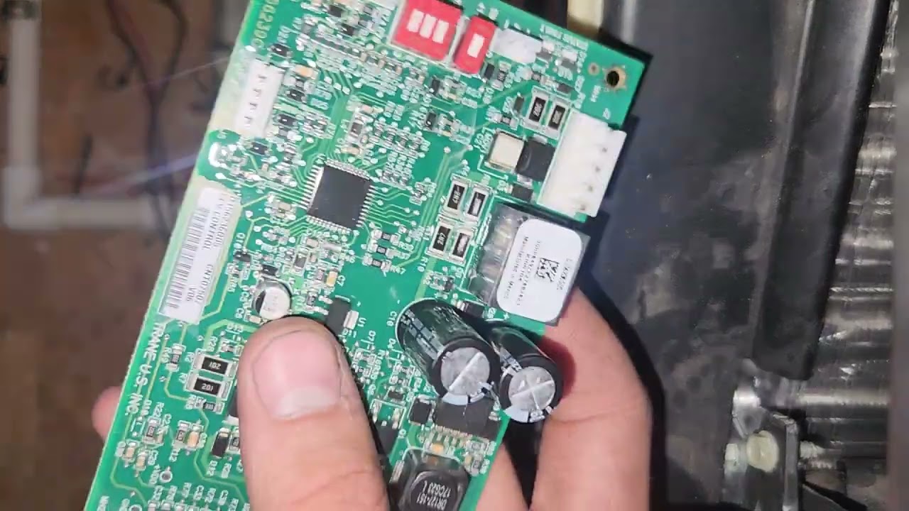 Changing an EEV board on a 2010 Trane GAM5