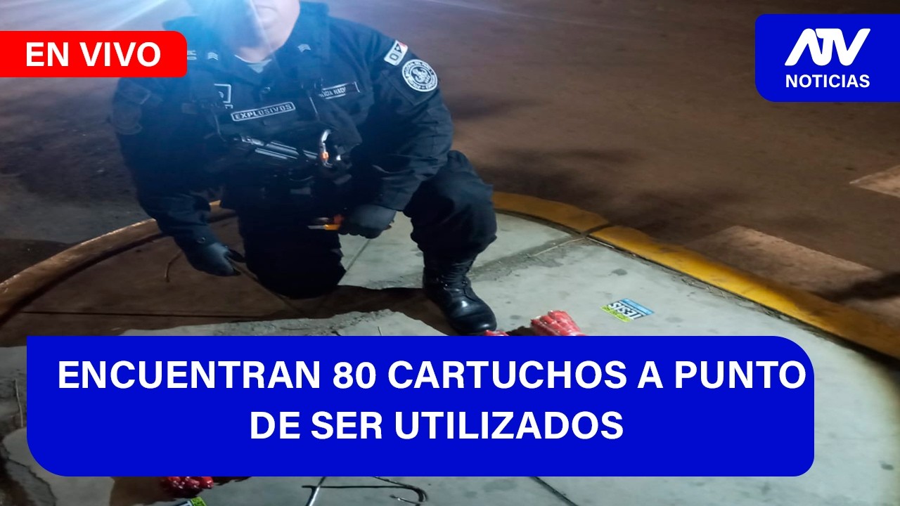 De 5 a 7 🎧✨ENCUENTRAN 80 CARTUCHOS A PUNTO DE SER UTILIZADOS CERCA DE DOS ESTABLECIMIENTOS CONOCIDOS