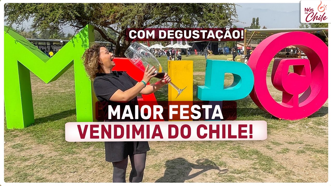 Festa do vinho em Santiago do Chile: Vendimia Vale del Maipo