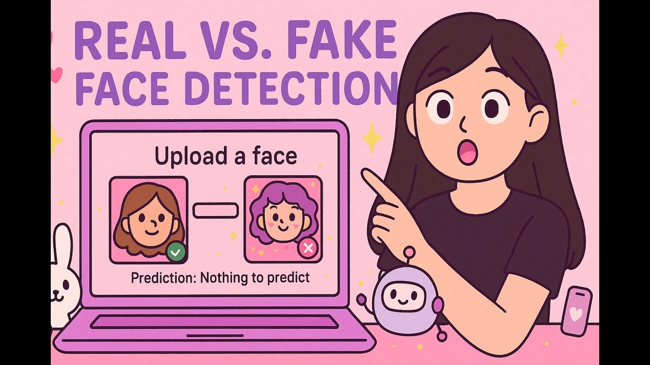 Real or Fake? Testing My AI Face Detector! 🤖🧠