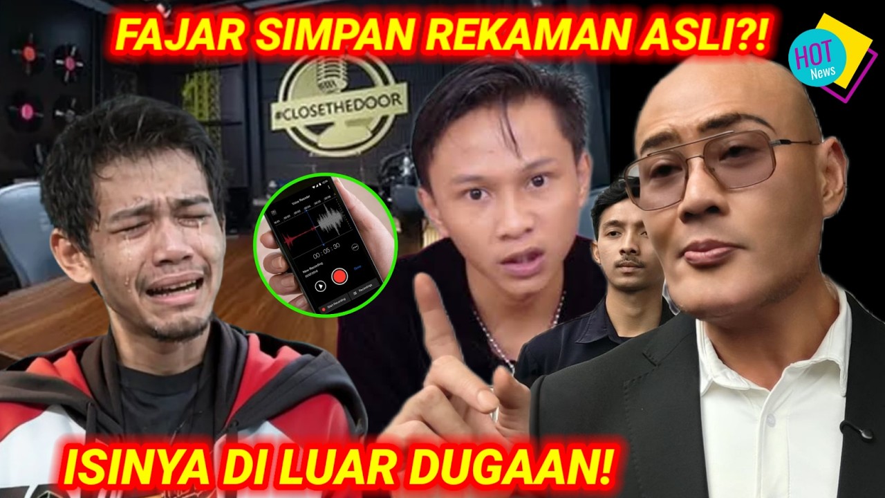 Fajar Sadboy Simpan Rekaman Asli? Isinya Bikin Publik Kaget, Indra Frimawan & Deddy Gak Ngotak