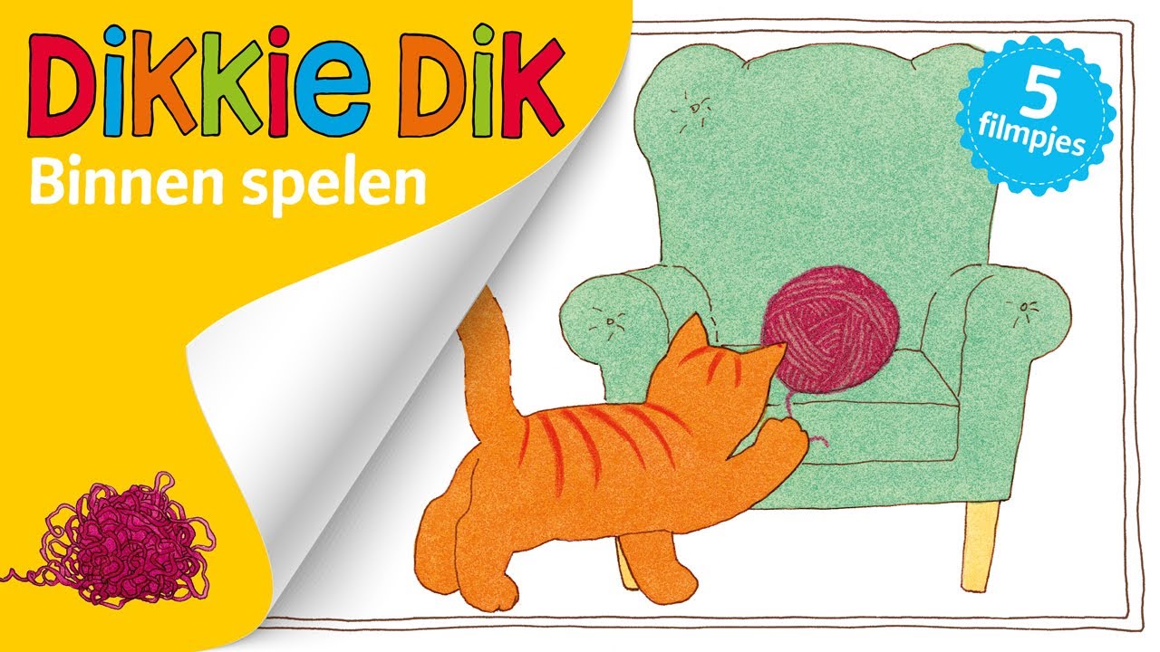 Binnenspelen met Dikkie Dik 🏠 | Compilatie | Voorleesverhalen voor Kinderen