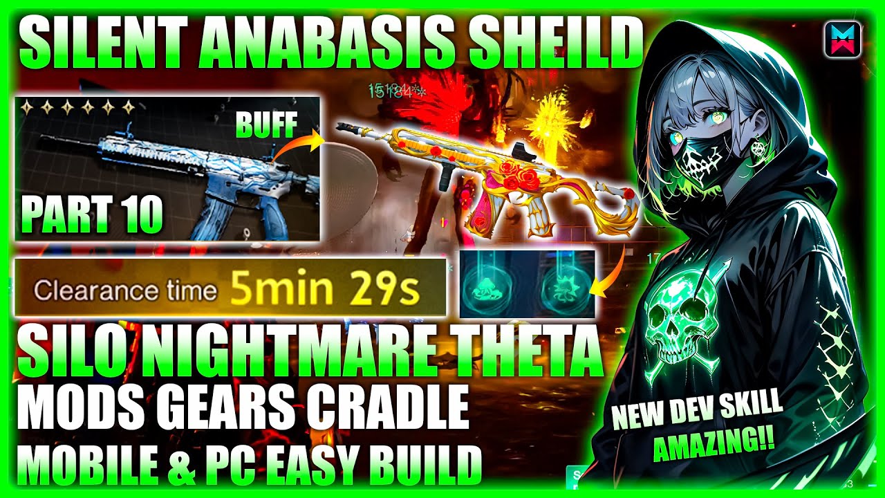 SOLO FAST RUN - NO HEAL M416 SILO NIGHTMARE THETA NEW SKILL🥶BEST SHEILD BUILD GUIDE - ONCE HUMAN