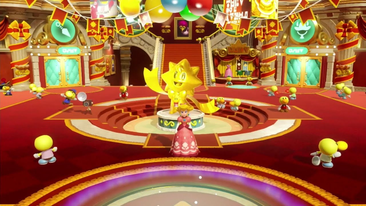 04.  ¡Bienvenidos al Teatro Esplendor! (versión extendida 1 hora) | Princess Peach: Showtime!