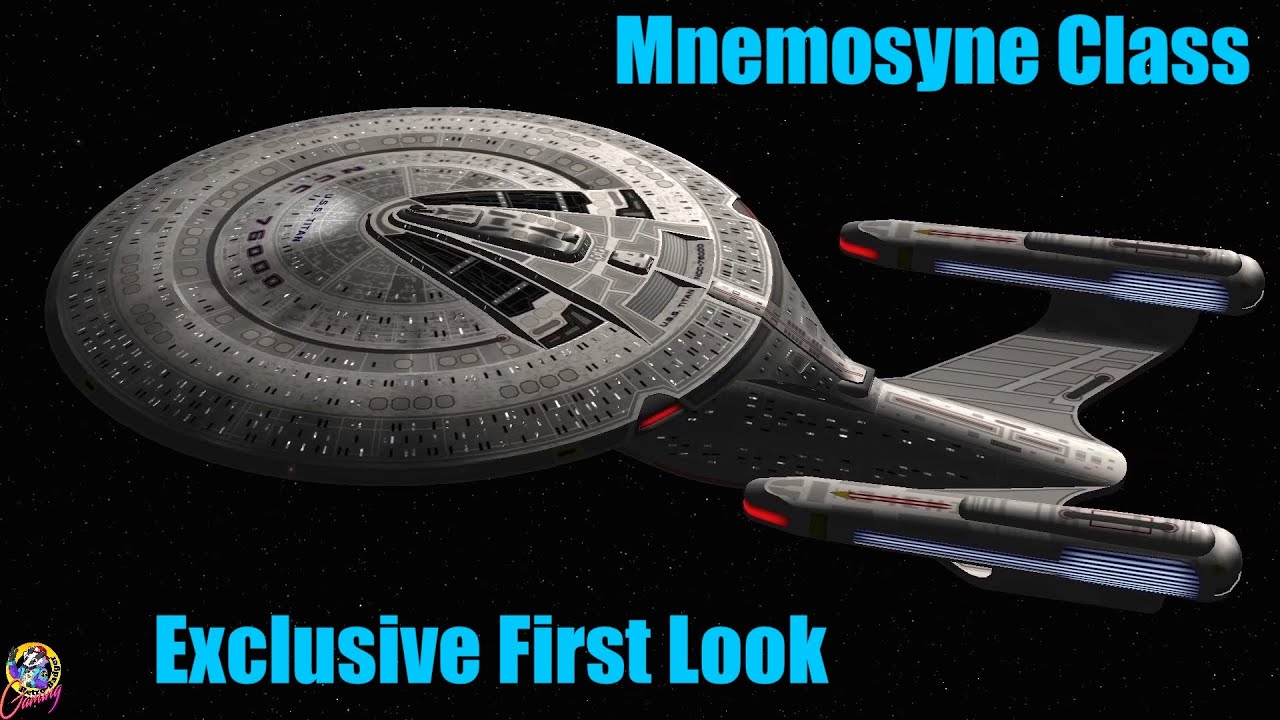 4K NEW Mnemosyne Class - A Galaxy With Sovereign Tech! - Star Trek Ship Battles