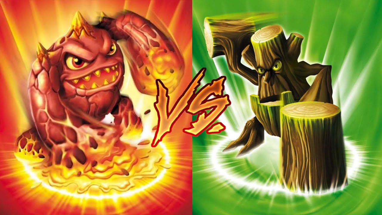Skylanders PVP Tournament Round 8 Stump smash Vs Eruptor