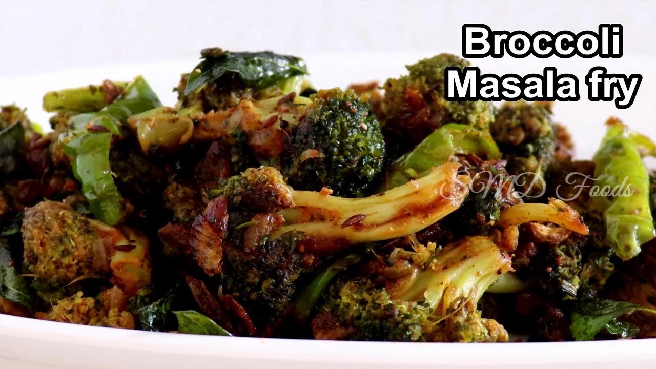 Broccoli Masala Fry | Simple and Healthy Broccoli Stir Fry | Broccoli Vepudu | @SMD Foods