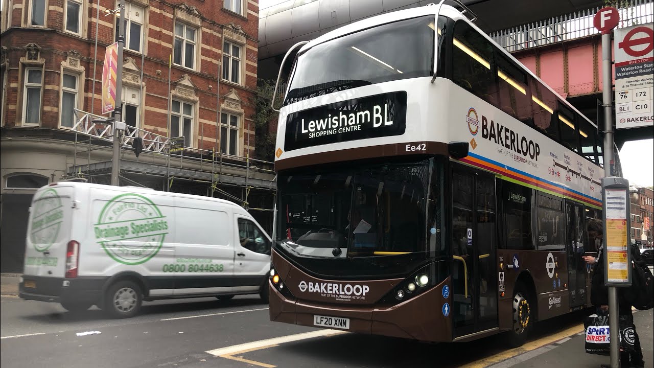 *Full Route Visual* Go Ahead London Bus Route BL1: Lewisham Shopping Centre-Waterloo Staton LF20XNM
