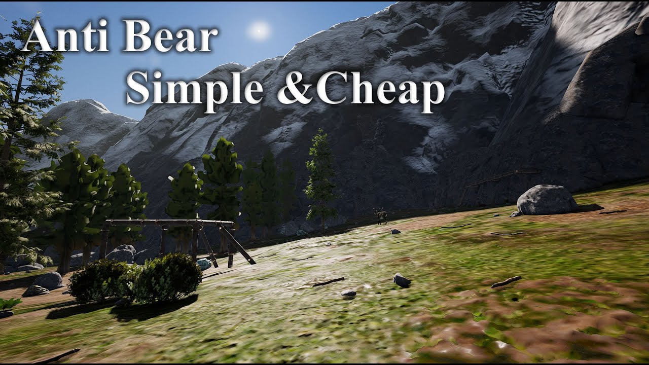Icarus - How To Out Build A BEAR! - Simple Survival