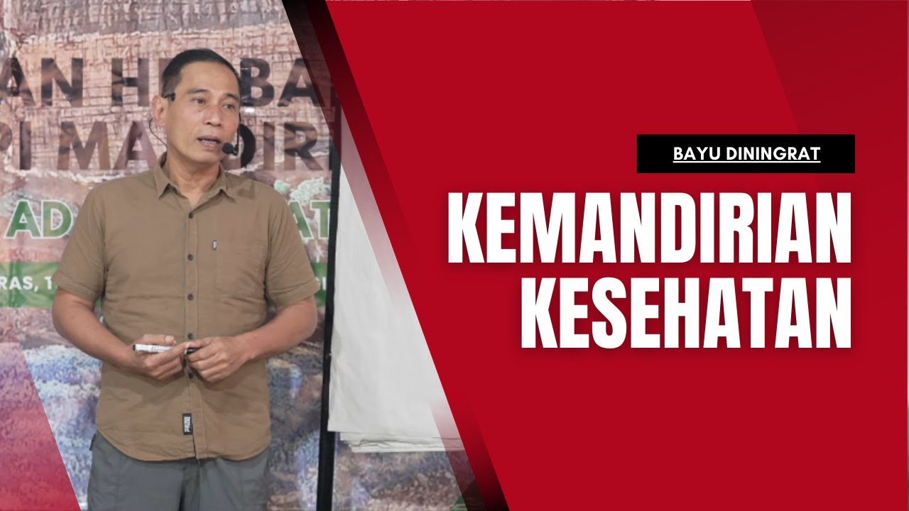 Kemandirian Kesehatan Bersama Bayu Diningrat