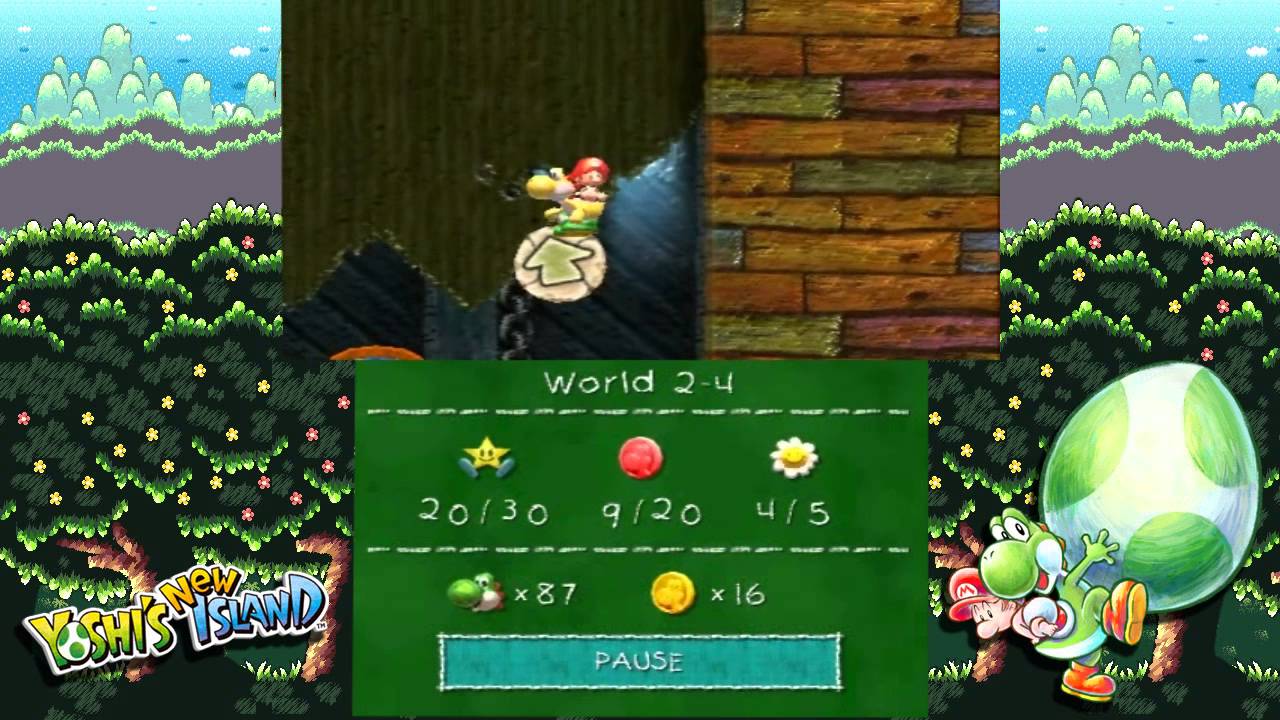 Yoshi's New Island 100% walkthrough (w/ commentary) Part 13 - World 2-4: Beware the Boo Brigade!