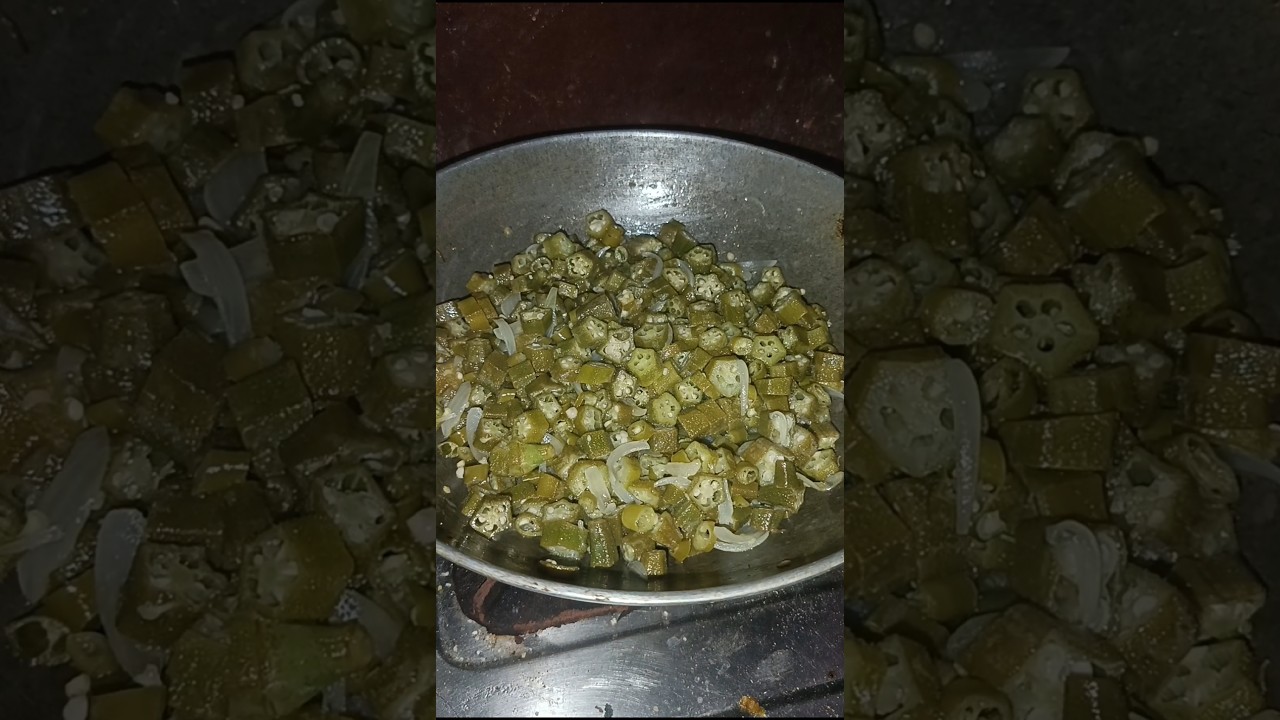 restaurant style sfead bhindi 
