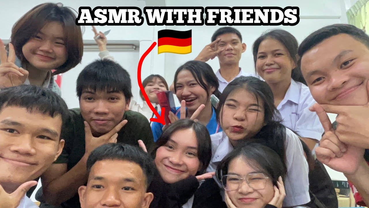 ASMR WITH FRIENDS FROM GERMANY 🇩🇪