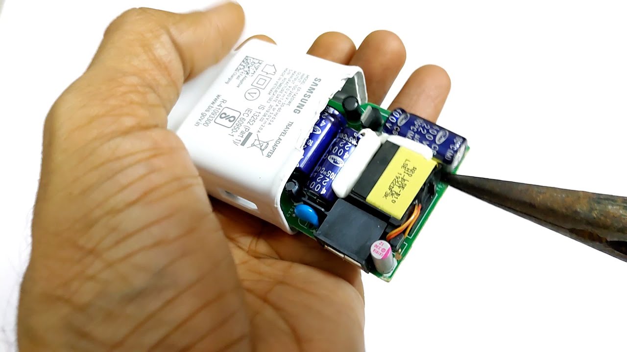 Real Vs Fake Samsung Charger - Disassembly
