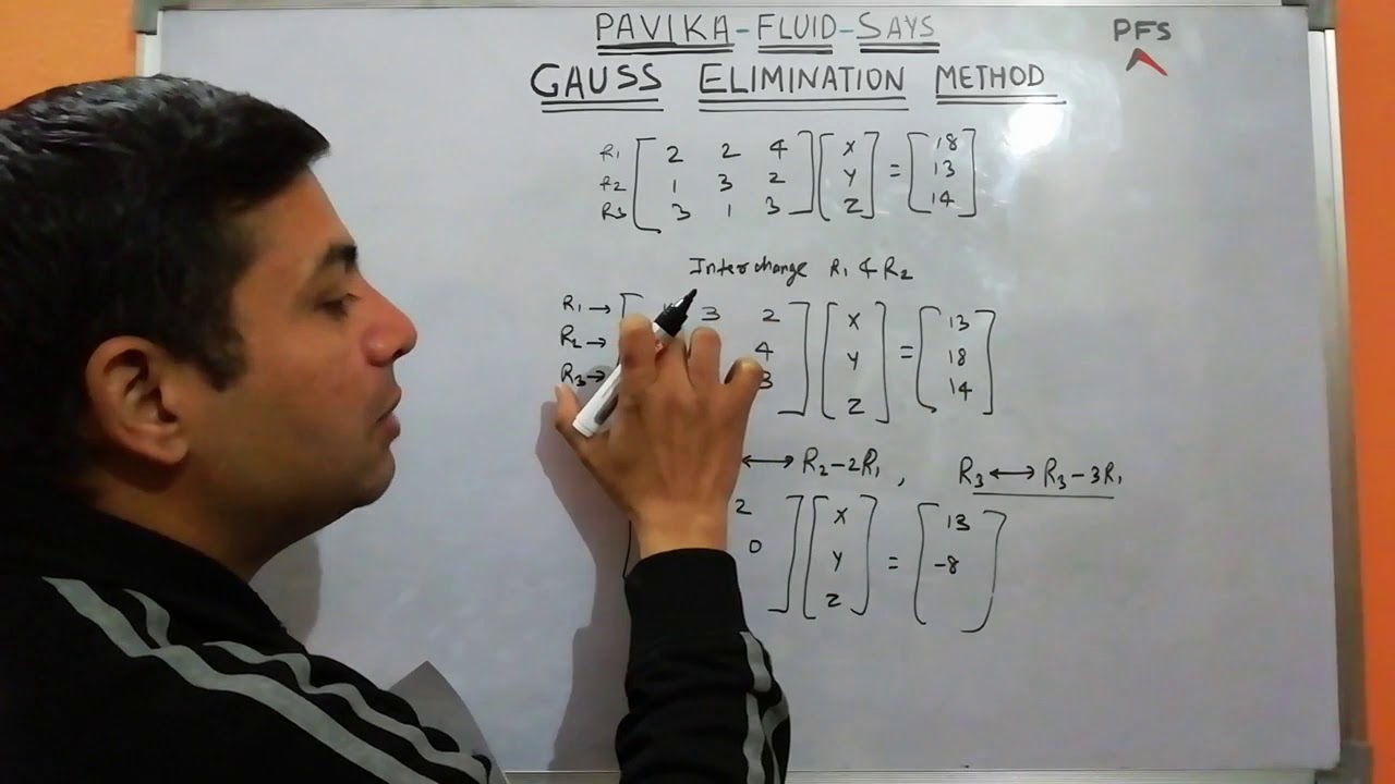Gauss elimination method