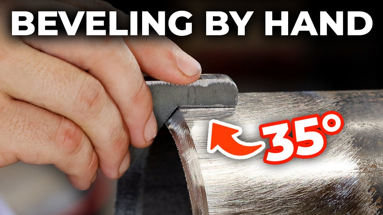 The Fastest Way to Bevel Pipe (By Hand)