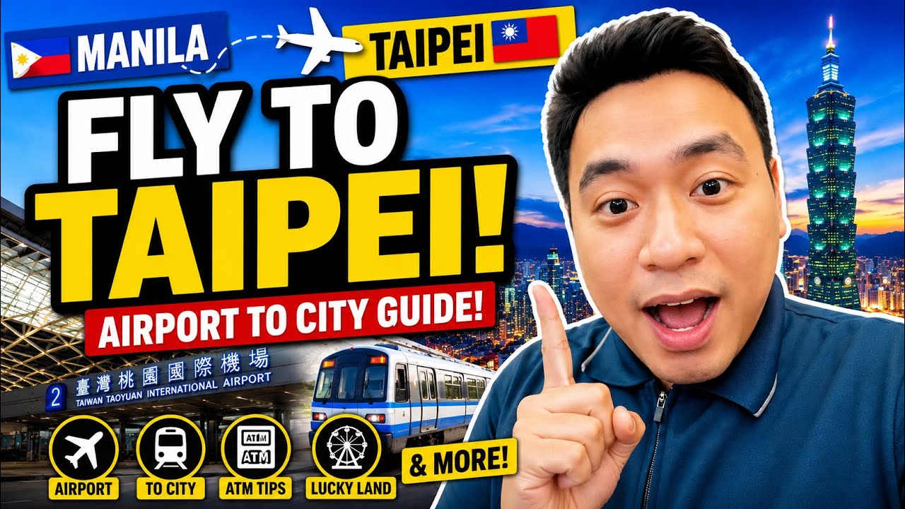 Taiwan Travel Guide for Filipinos: Requirements, Immigration & Early AM Arrival! 🇹🇼 | Nico Dormis