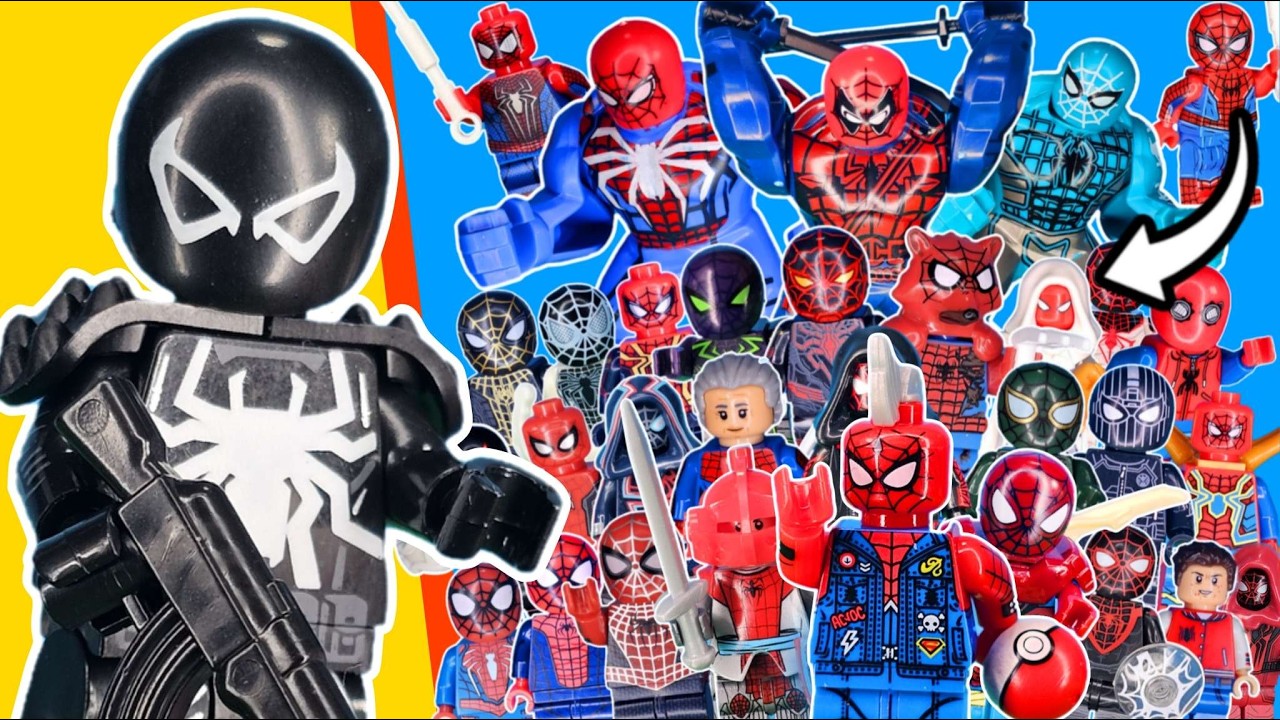 Unboxing LEGO SPIDER-MAN Mystery Minifigures…