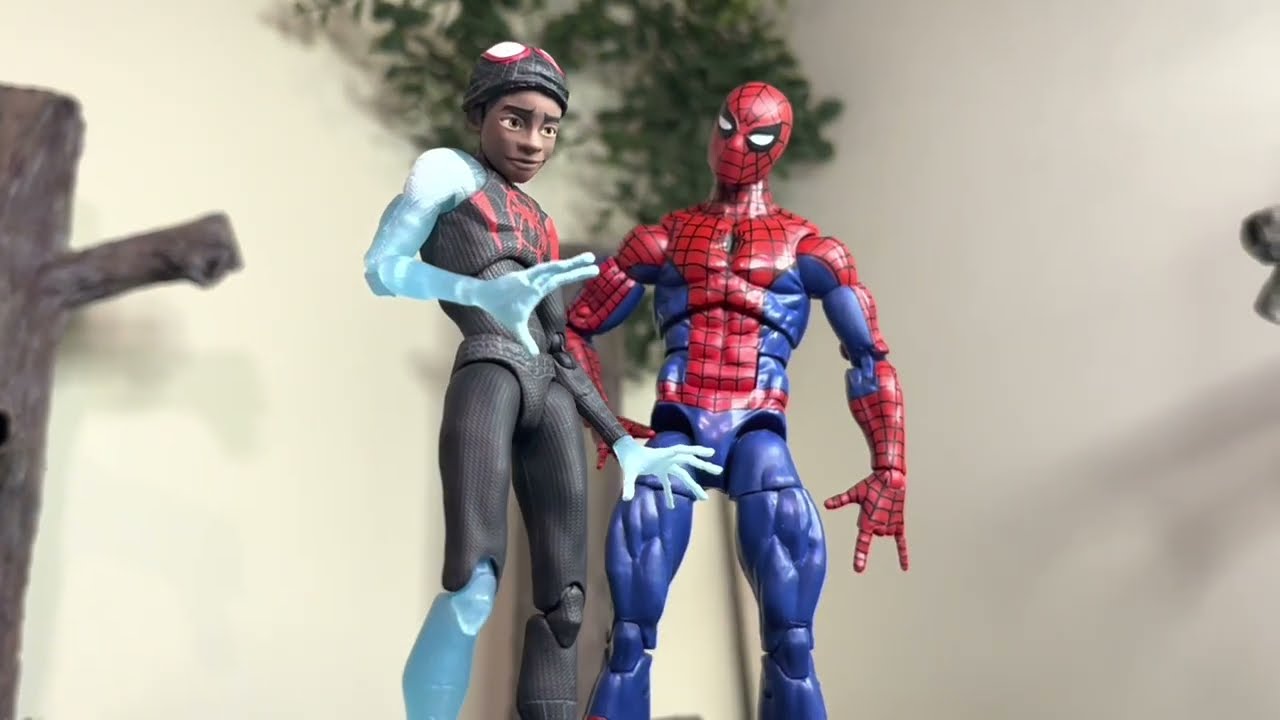 Sentinel Into The Spiderverse Miles Morales (clear Ver.) Figure Review!  #sentinel #milesmorales