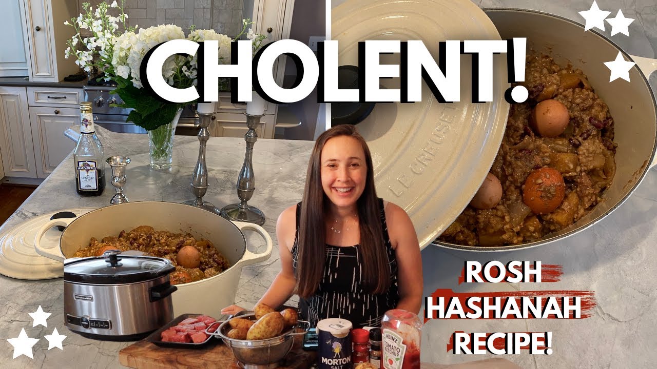 HOW TO MAKE CHOLENT! ROSH HASHANAH TRADITIONAL JEWISH RECIPE!