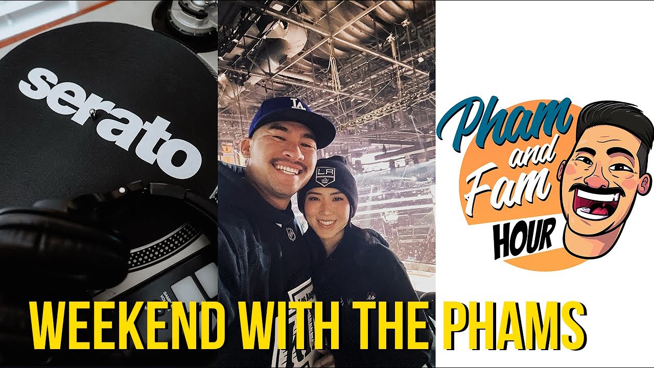OUR FIRST LA KINGS GAME! and my first twitch affiliate DJ stream