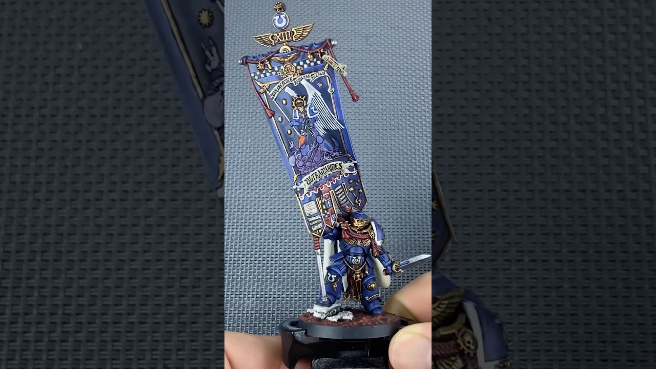 Почетная гвардия Виктрикс: Процесс покраски главы Древнего ордена! #warhammer40k #40k #castellanp...