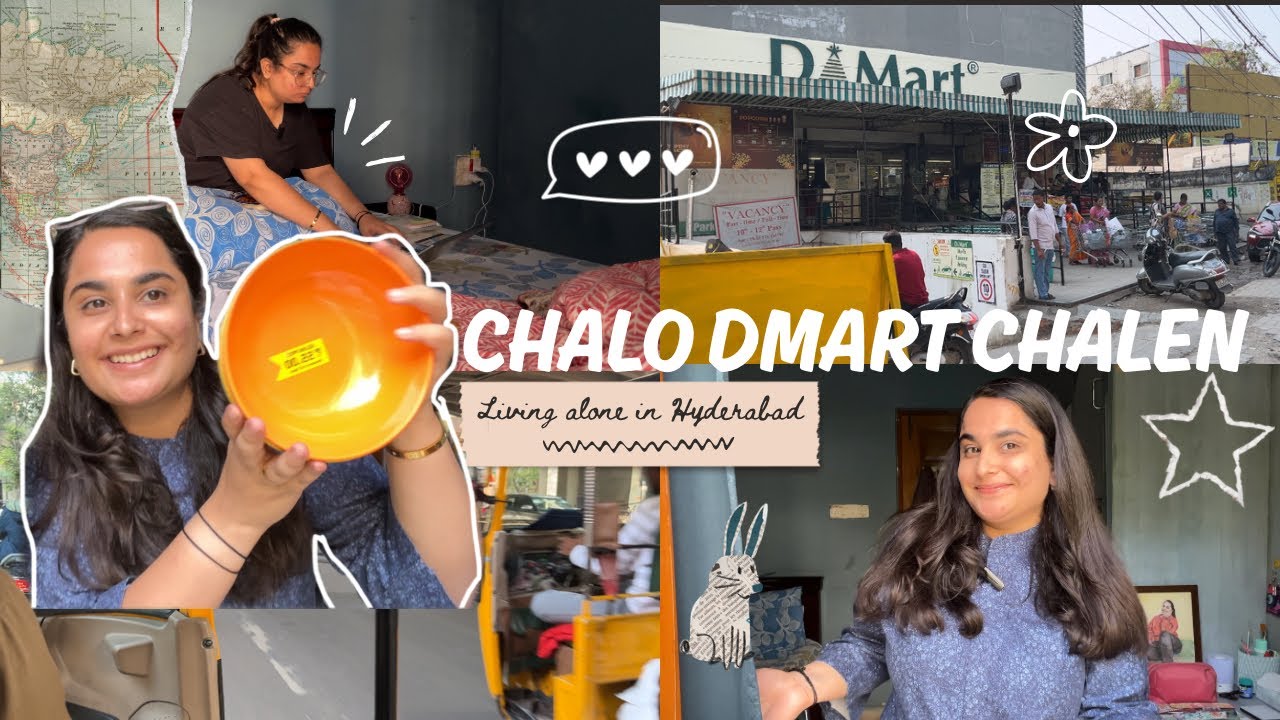 DMart Took All My Money 💸 | What I Ate + GRWM🌷🙈