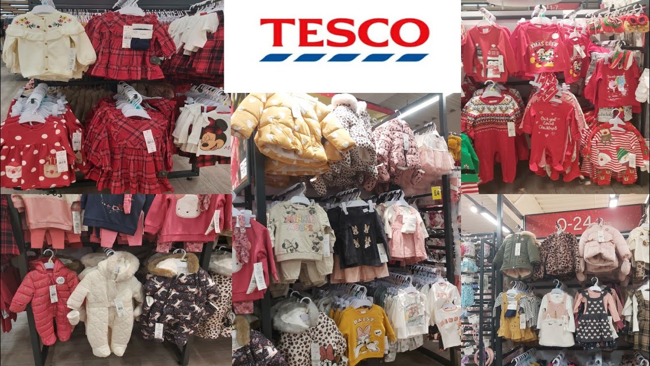 Tesco F & F Adorable Baby Clothes Haul #december2021 / Tesco Come Shop With Me #ukfashion #tesco