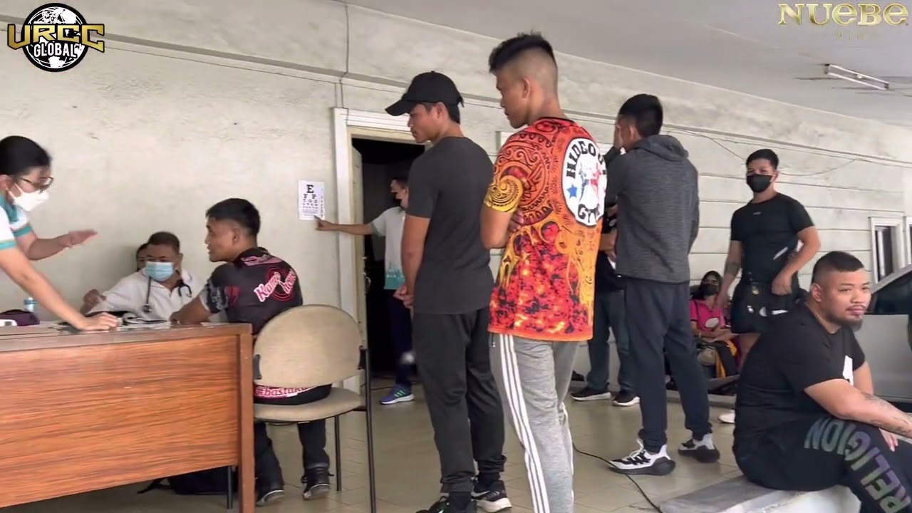 Check up na ng mga Fighter sa GAB bago mag Weight in