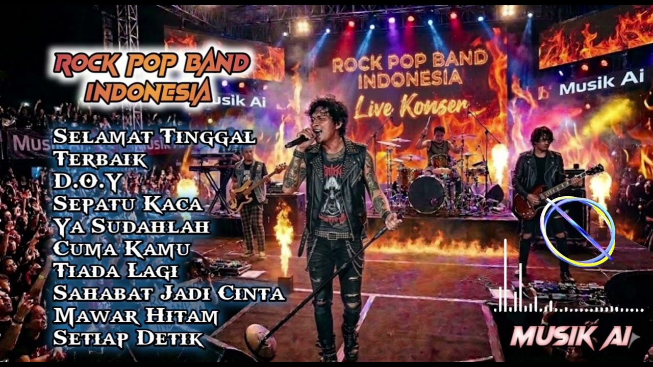 10 Rock Pop Band Indonesia Terbaik