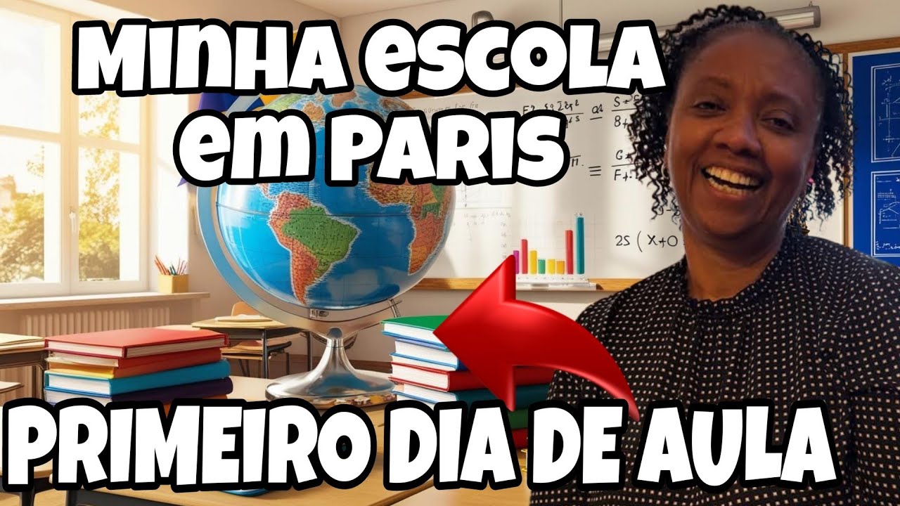 PRIMEIRO DIA DE AULA EM PARIS - VLOG EMOCIONANTE! Jacky e Laurent na França