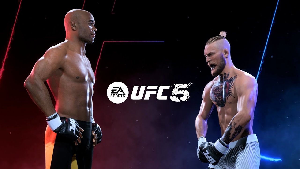 UFC 5 - *PERFECT 1-2 COMBO* - Anderson Silva Vs Conor McGregor FULL FIGHT GAMEPLAY (PS5)