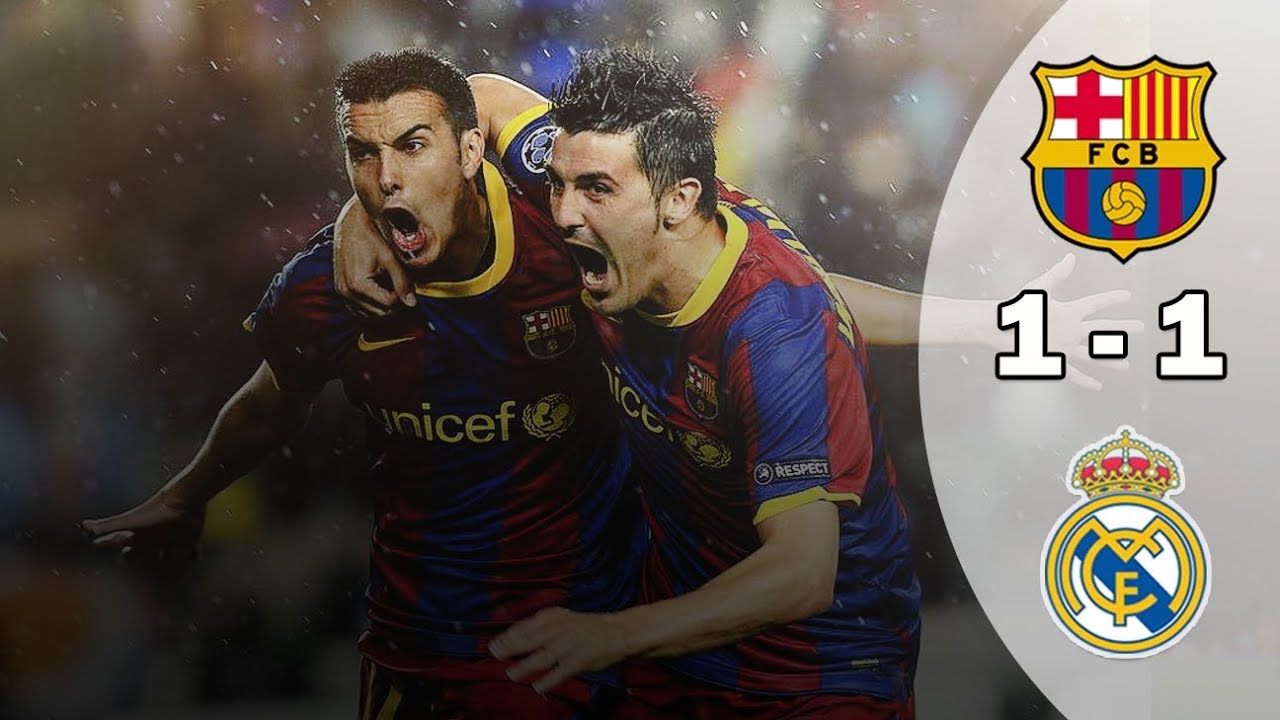 من الذكريات : ملخص مباراة برشلونة ضد ريال مدريد🔥إياب نصف نهائي دوري ابطال اوروبا 2011🔥