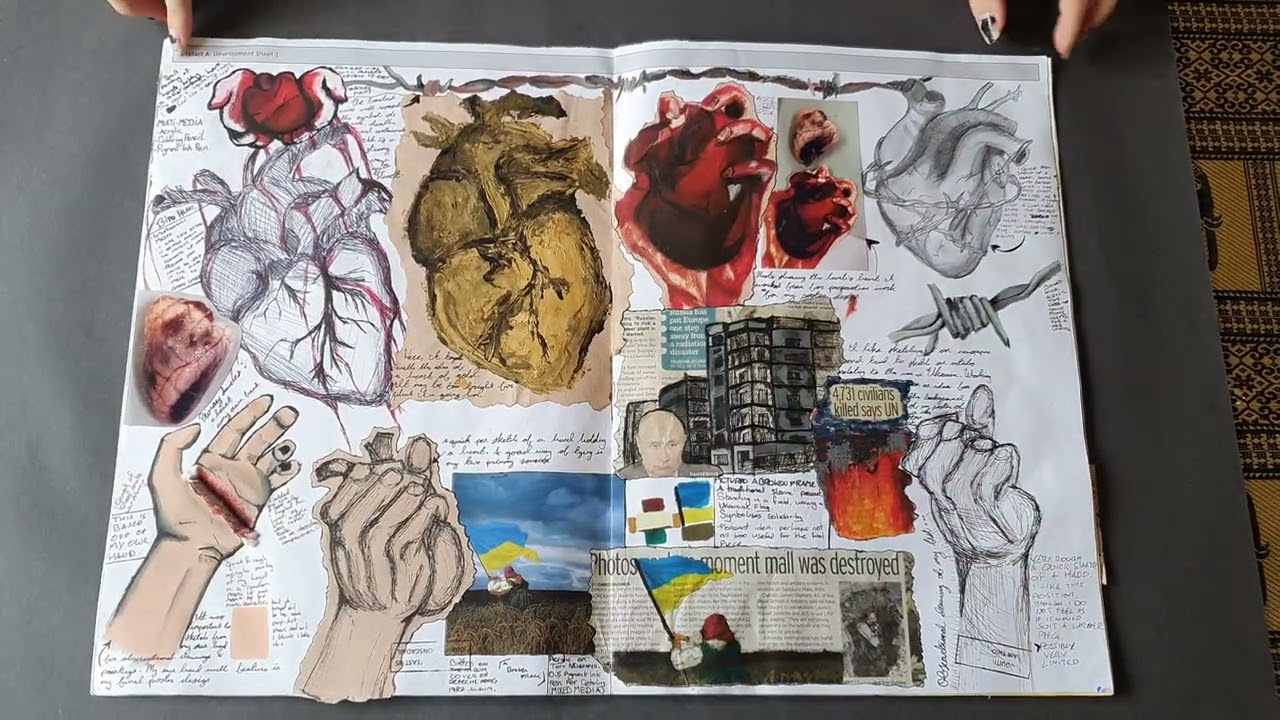 Shane Donohoe Portfolio 2025 - Leaving Cert Sketchbook