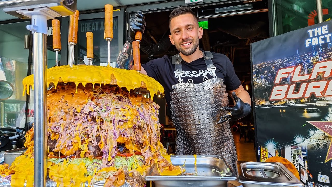 Burger Gigant de 60 de Kg ! Am Batut Recordul in Europa !