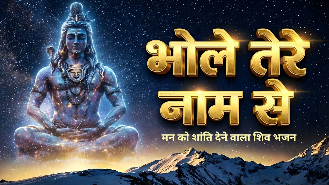 Bhole Tere Naam Se | भोले तेरे नाम से | Peaceful Mahadev Song 2026