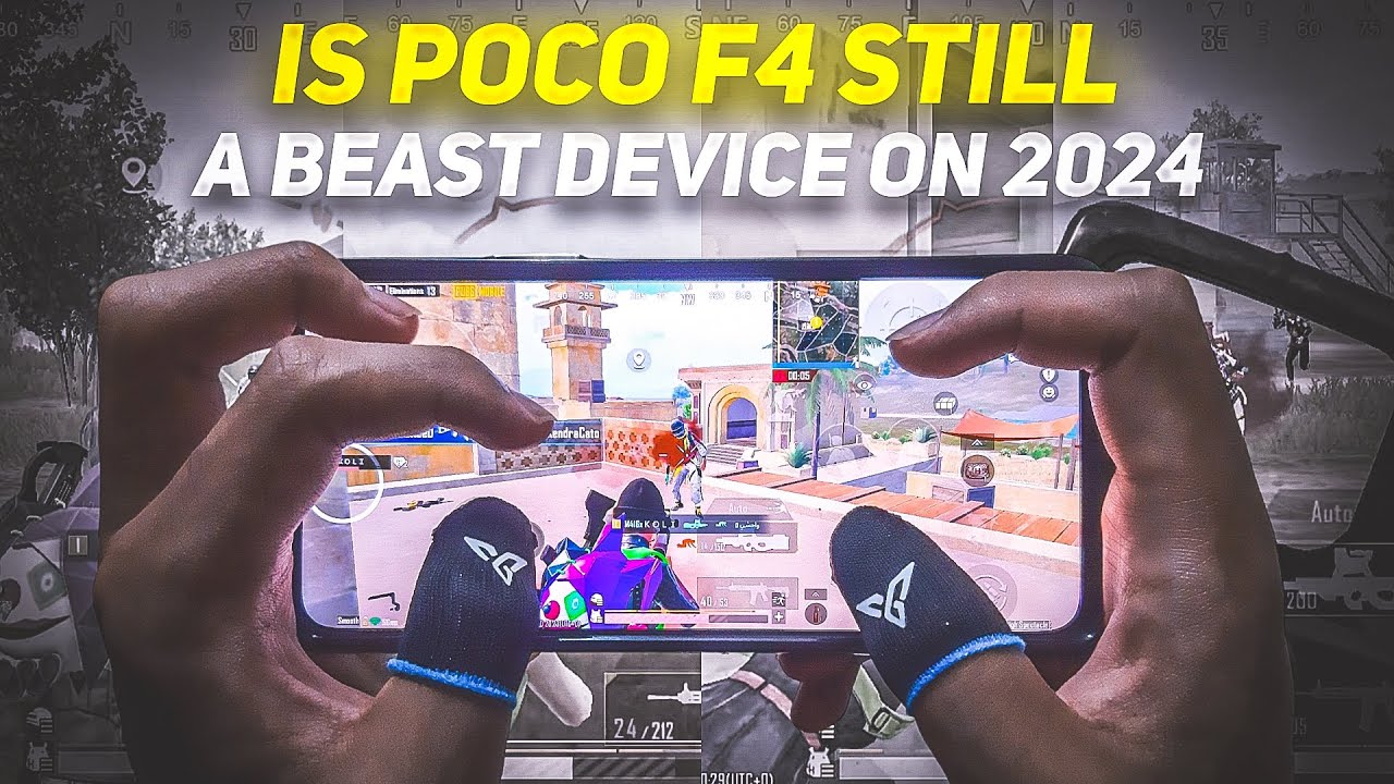 🔥IS POCO F4 STILL A BEAST DEVICE IN 2024? | POCO F4 GAMEPLAY 😍 | Smooth + Extreme | 5fingers + gyro