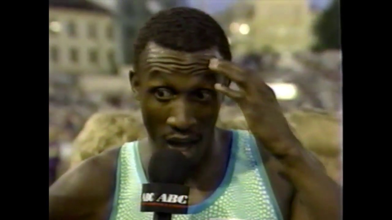 Carl Lewis vs  Linford Christie - Men's 100m - 1990 Bislett Games (Oslo)