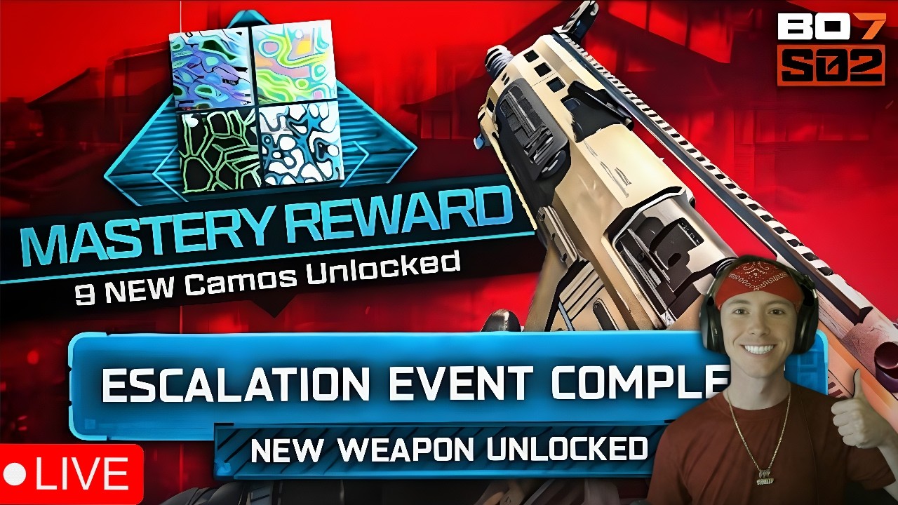 *NEW* Black Ops 7 Camo Event! 8 New Camos + 9th Hidden Mastery Camo!