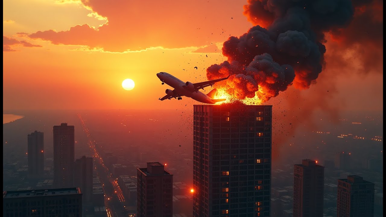 When a Plane Crash! Can ETABS predict a Building Collapse?