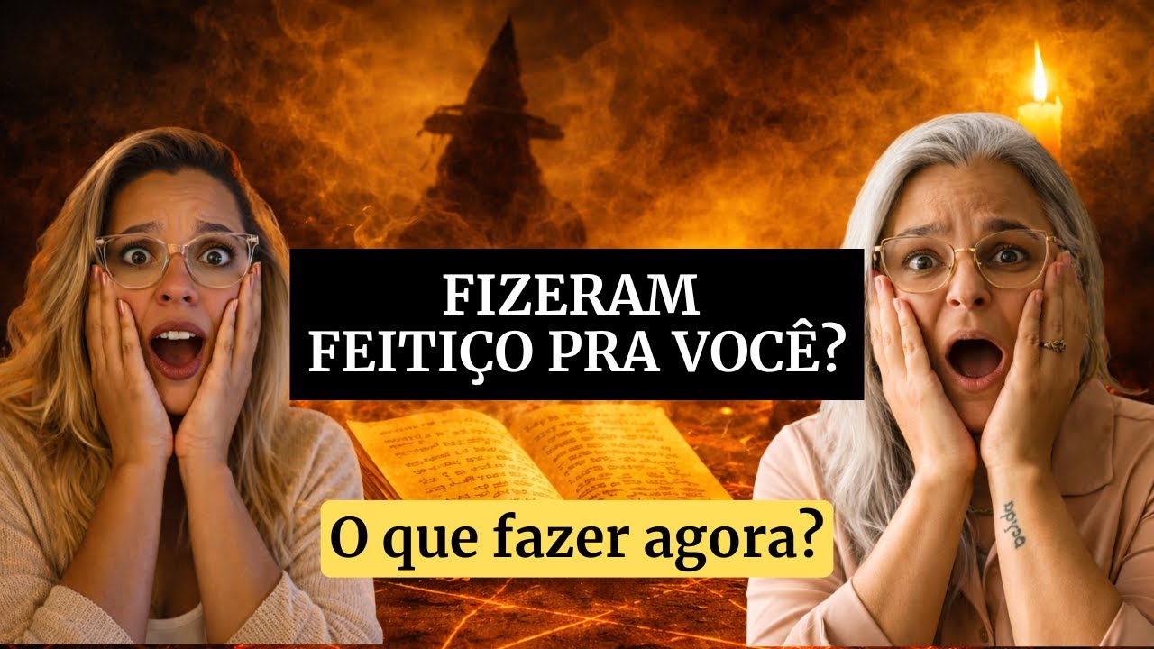 Fizeram feitiço pra você? O que fazer agora | Ataque espiritual, energia pesada e proteção com Clari