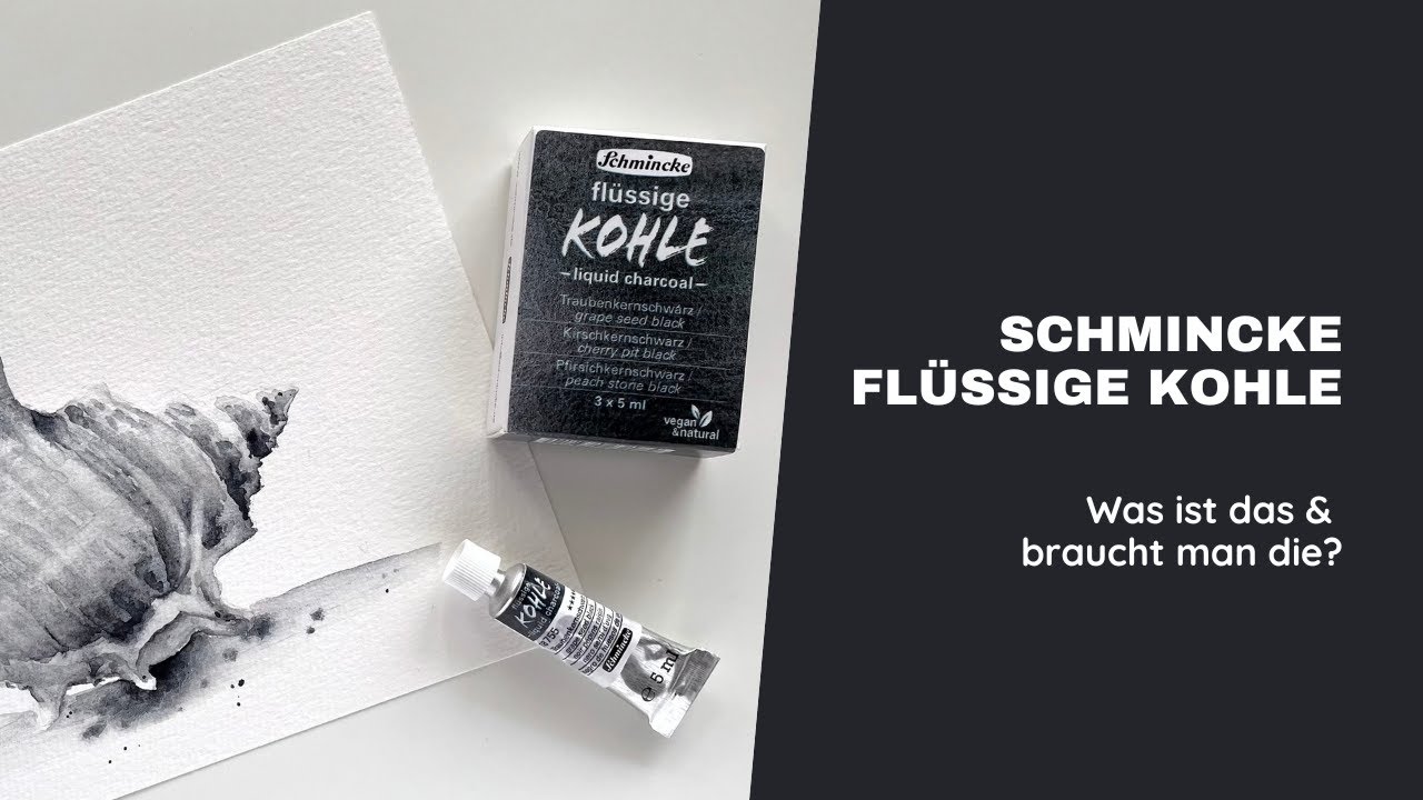 Schmincke Flüssige Kohle - Was ist das und braucht man die?