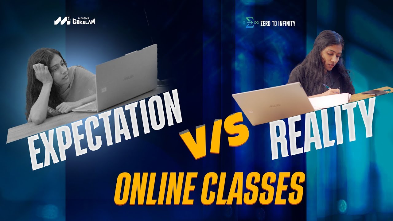 Online Classes: Expectation vs Reality 😴💡 | The Msigma Way of Learning 🚀