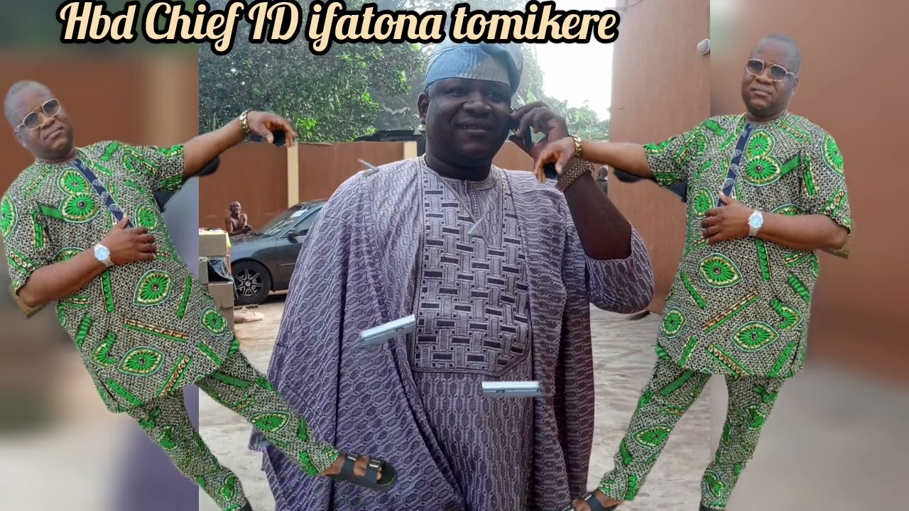 Happy birthday sir chief idowu ifatona ayinla Omo tomikere 
