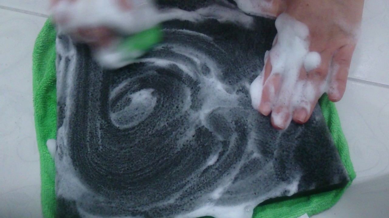 Asmr sponge, brush and foaming ☺