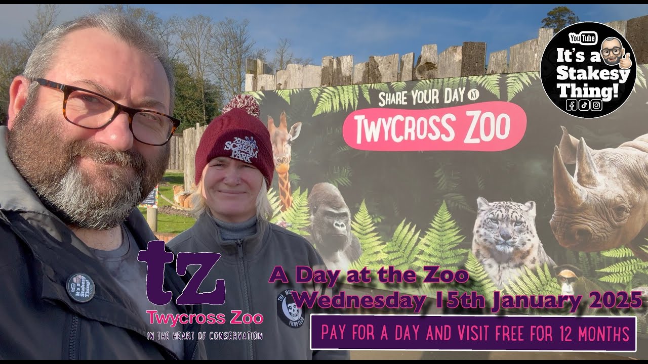 Twycross Zoo 1st Visit of 2025 Come look around with us in January #itsastakesything