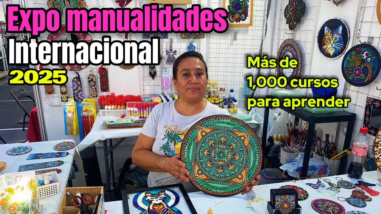 TODO ESTO APRENDERÁS EN ESTA FERIA DE MANUALIDADES // INICIA TU NEGOCIO DESDE CASA