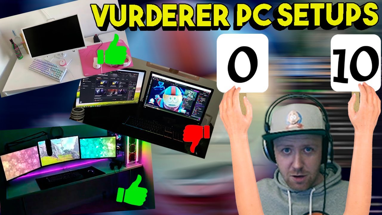 Jeg vurderer jeres gaming setup #1 (Twitch chat reaktioner)