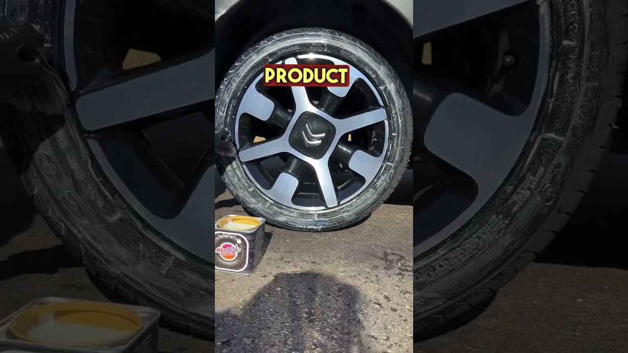 How to apply #LvLUp tire shine