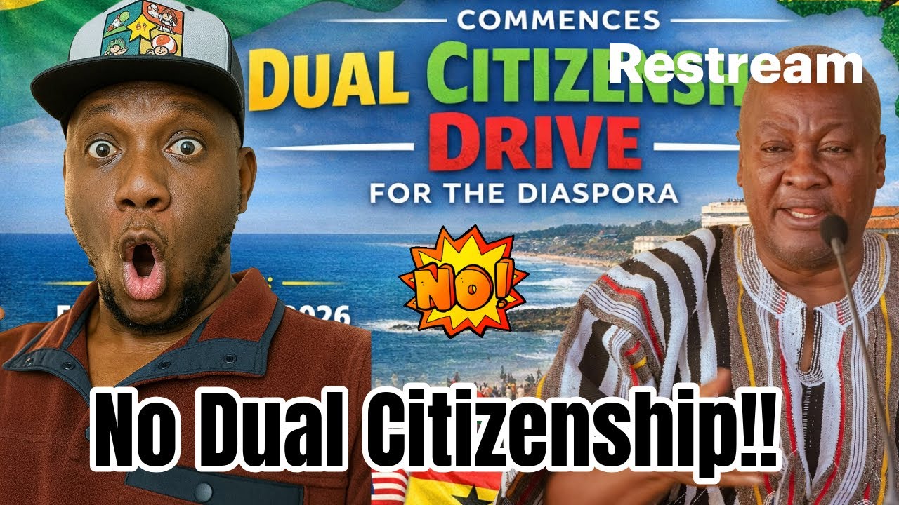 Live 🔥 HYPOCRISY EXPOSED! John Mahama & NDC Under Fire — Diasporans WARNED Over Dual Citizenship!